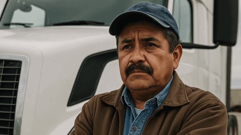 Visas canceladas y multas: qué dicen los camioneros latinos de las reglas de la administración Trump