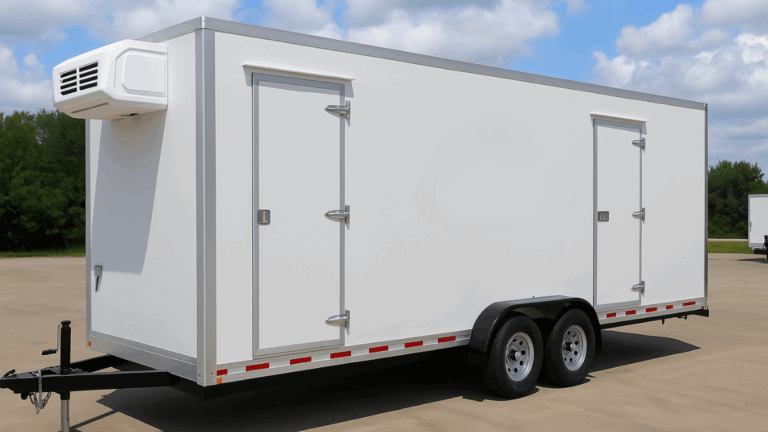 Así es el tráiler de frío móvil más grande del sector
