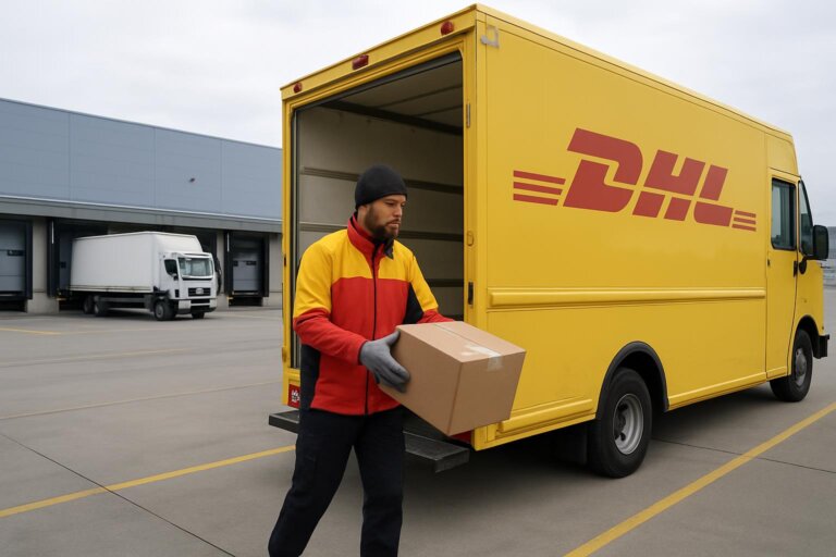 DHL amplía capacidad de envío en su centro en el noroeste de Alemania Imagen editorial:DHL amplía capacidad de envío en su centro en el noroeste de Alemania