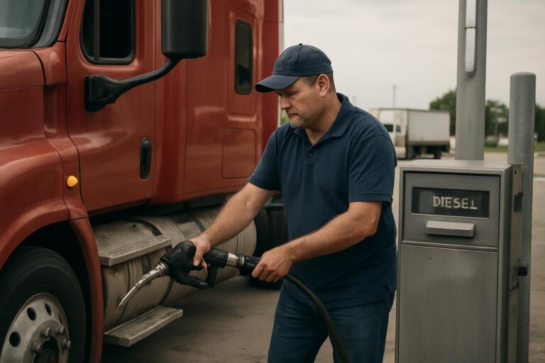 Precio del diésel alcanza niveles récord, impactando a camioneros y transportistas en EE.UU. Imagen editorial:Precio del diésel alcanza niveles récord, impactando a camioneros y transportistas en EE.UU.