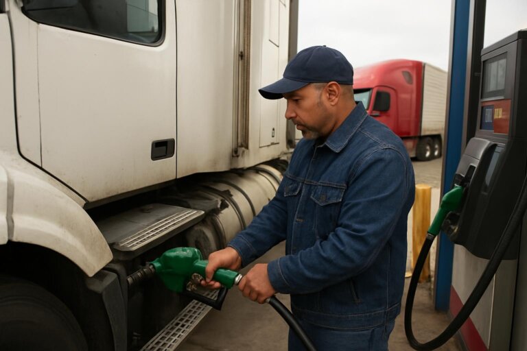 Aumento de costos de combustible para camioneros a partir del 17 de septiembre de 2026 Imagen editorial:Aumento de costos de combustible para camioneros a partir del 17 de septiembre de 2026